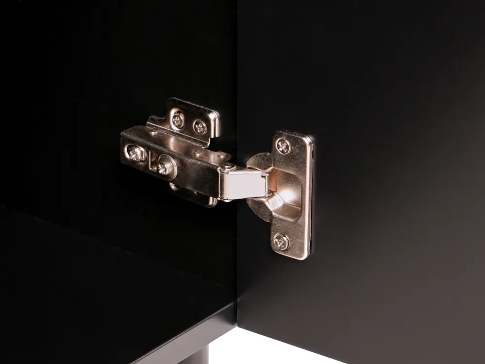 Schrank BLYTHE Naturfarbene Esche Schwarz_968793