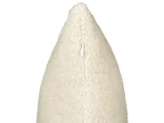 Dekokissen 2er Set LEUZEA 60 x 60 cm Bouclé Beige Ohne Muster_903523