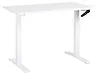 Manual Adjustable Standing Desk DESTINES 120 cm x 72 cm White