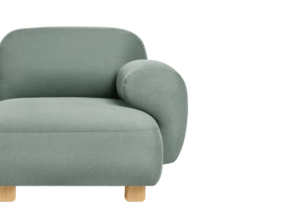 Modulsofa 3-Sitzer AMLI Stoff Hellgrün_1069936