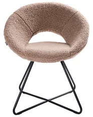 Dining Chair RACHEL Boucle Taupe_958365