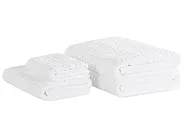 Lot de 4 serviettes ATAI Coton Blanc_1067773