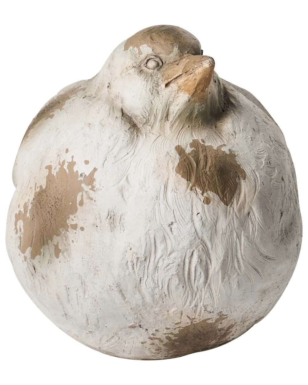 Gartenfigur 3er Set ANGHIARI Vogel Beige_1054876