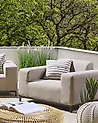 Set of 2 Armchairs ROVIGO Fabric Beige