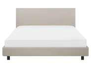 Wasserbett Stoff ALBI 160 x 200 cm Beige_916381