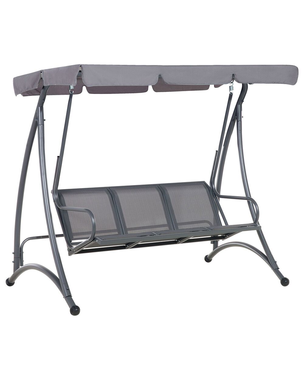 Hollywoodschaukel BOGART Metall Grau