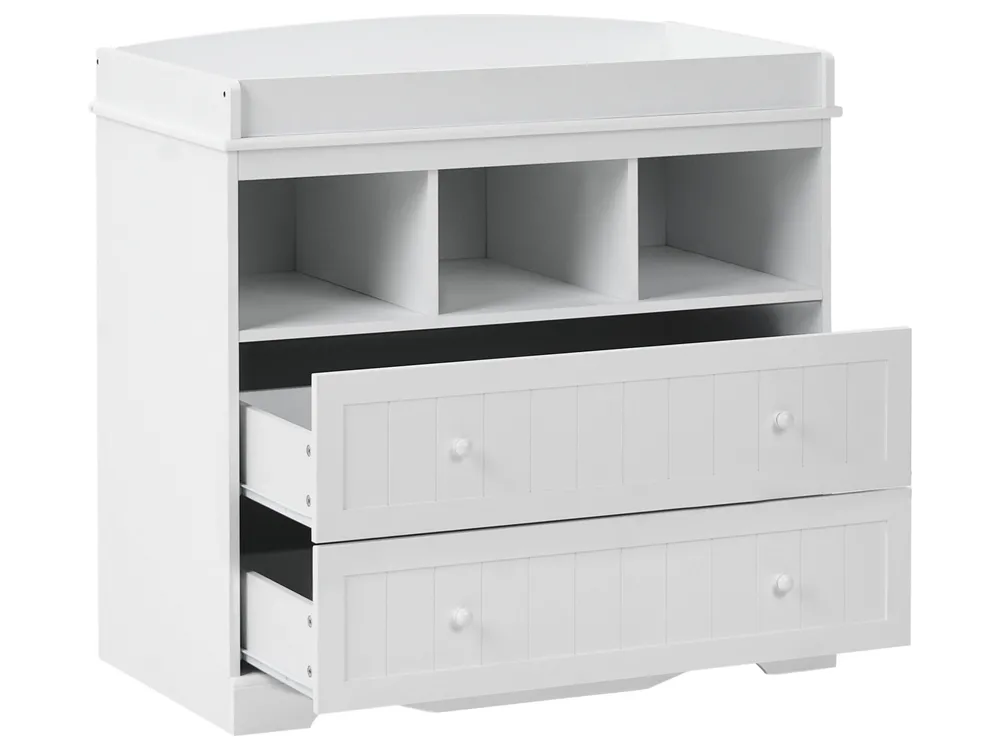 Changing Table Dresser VIRDEN White_1007460