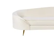 Sofa 2-Sitzer SAVAR Samtstoff Hellbeige_915418