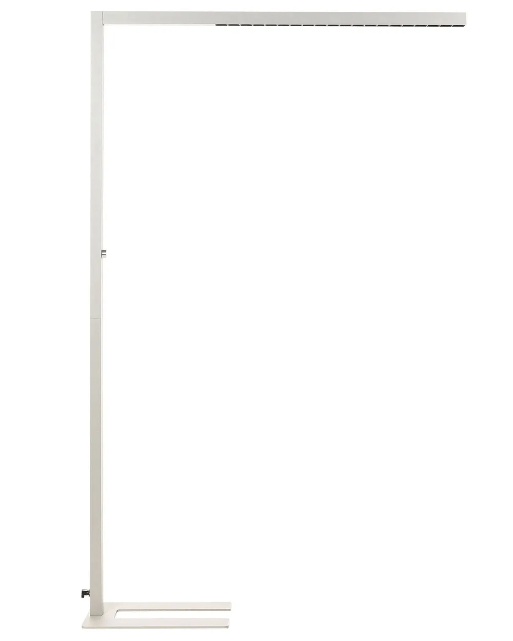 LED Stehlampe SAGITTA mit Dimmer Metall Silber