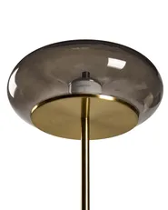 LED Stehlampe NITH mit Dimmer Glas Grau_1106955