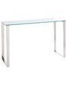 Konsolentisch TILON Sicherheitsglas Silber