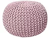 Pouf CONRAD Baumwolle Rosa