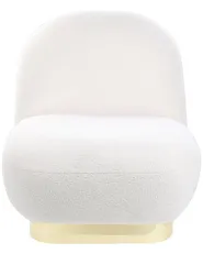 Sessel LOVIISA Bouclé Weiß_844958