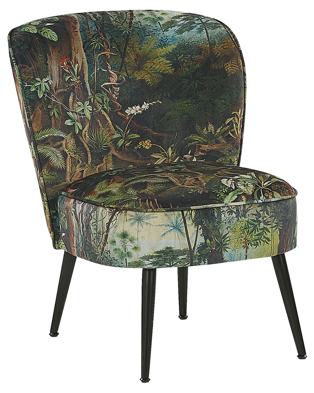 Armchair VOSS Fabric Dark Green