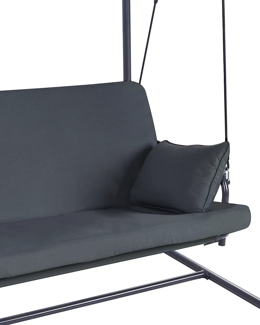 Patio Swing MARSCIANO Metal Dark Grey_961280