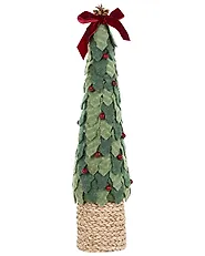 Set of 2 Figurines SIMONIEMI 55/75 cm Christmas Tree Green_1156674