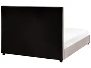 Waterbed Velvet ROUEN 140 x 200 cm (EU Double) Taupe_1004743