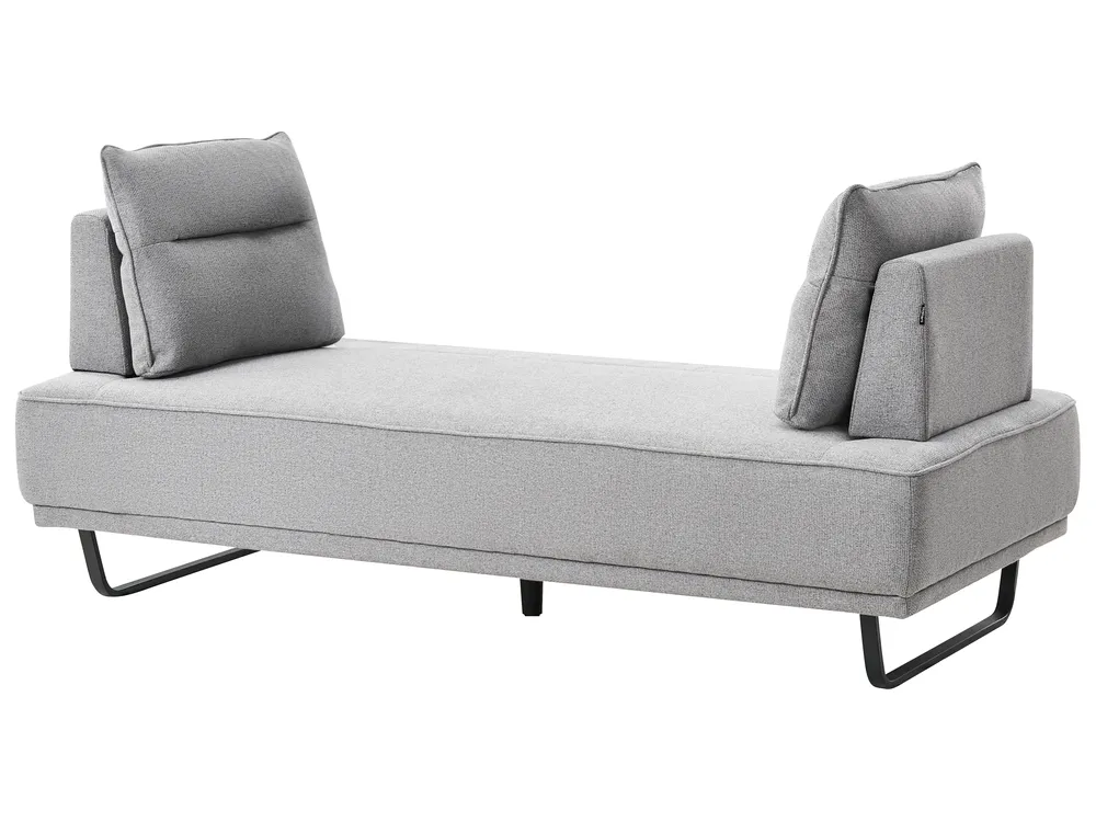 Sofa 3 Seater FAXEN Fabric Grey_1025220