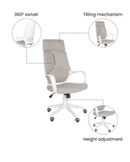 Office Chair DELIGHT Taupe_1073923