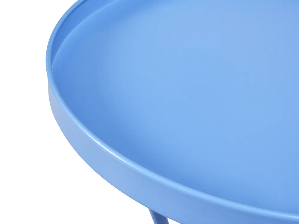 Bistro Set CAVINIA Metall Hellblau_1016183