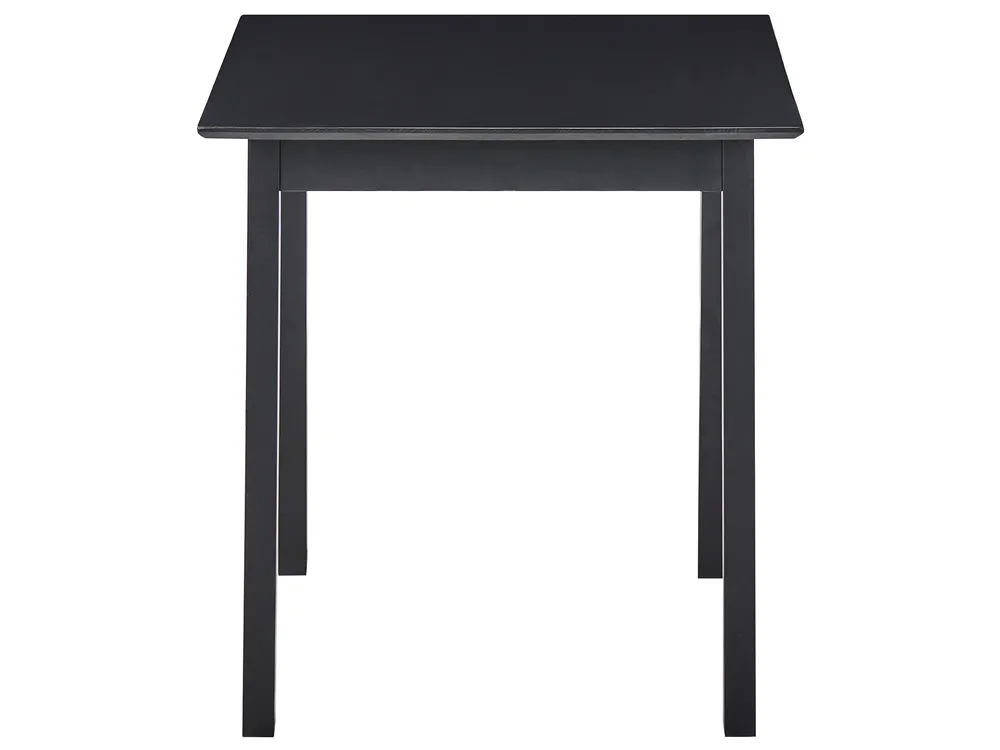 Esstisch VERITAS Schwarz 75 cm 75 cm Kiefernholz_1070938