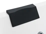 Whirlwanne Eckmodell mit LED ACUARIO 170 x 80 cm Weiß rechtsseitig_755868