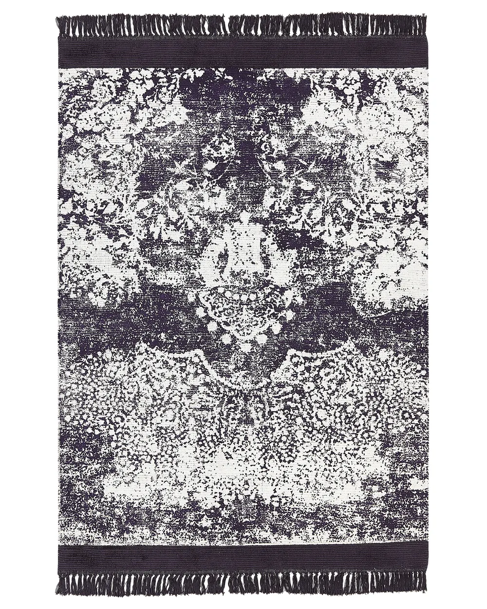 Teppich AKARSU Violett 160 x 230 cm Viskose
