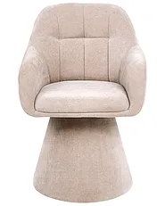 Eetkamerstoel LIVONIA Chenille Lichtbeige_1118624