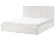 Ottoman Bed TARASCON Fabric Light Beige 160 x 200 cm (EU King Size)_1021223