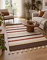 Rug HISARLI Brown 140 x 200 cm Cotton