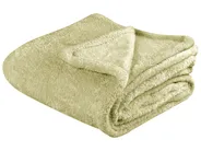 Kuscheldecke NAMDU 125 x 150 cm Olivgrün_839538