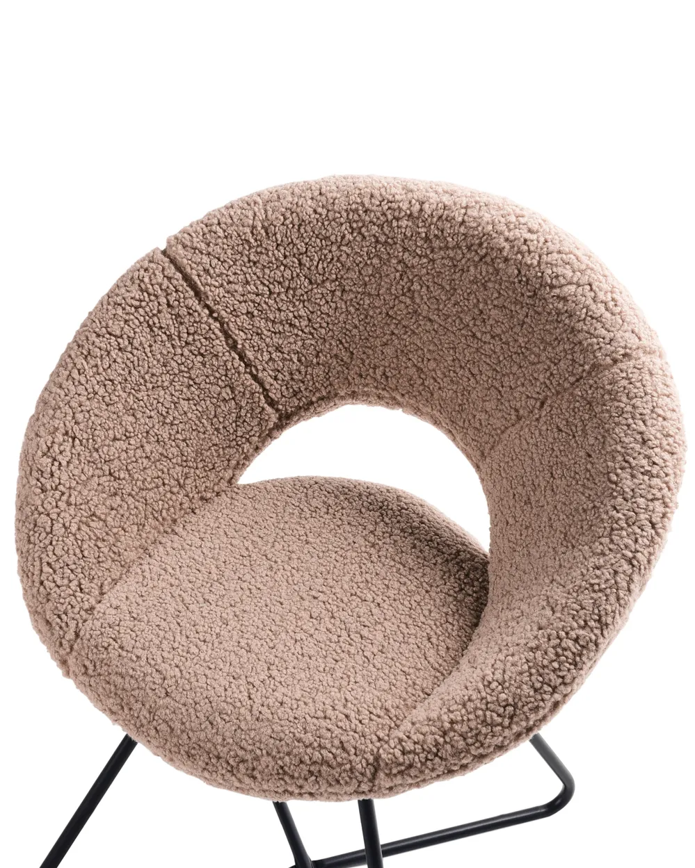 Dining Chair RACHEL Boucle Taupe_958367