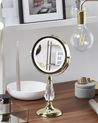 Kosmetikspiegel LED MAURY Gold