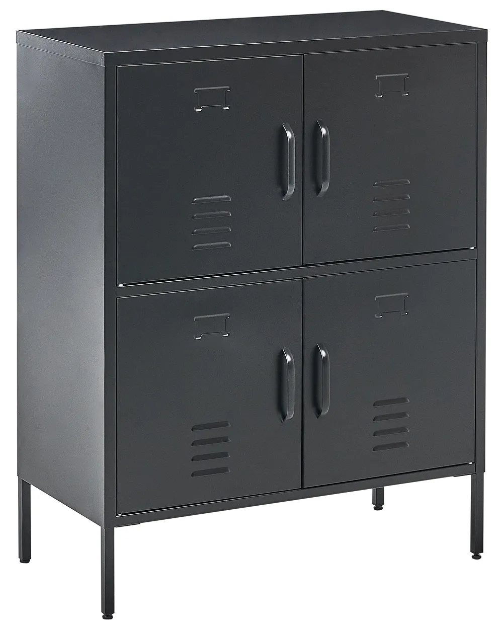 Kommode ENAGO Metall Schwarz