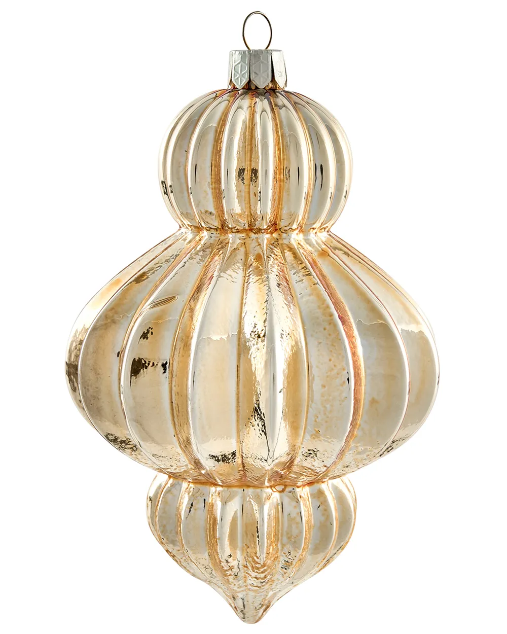 Weihnachtskugel 70er Set TWINKLE Glas Rot / Grün_1027884