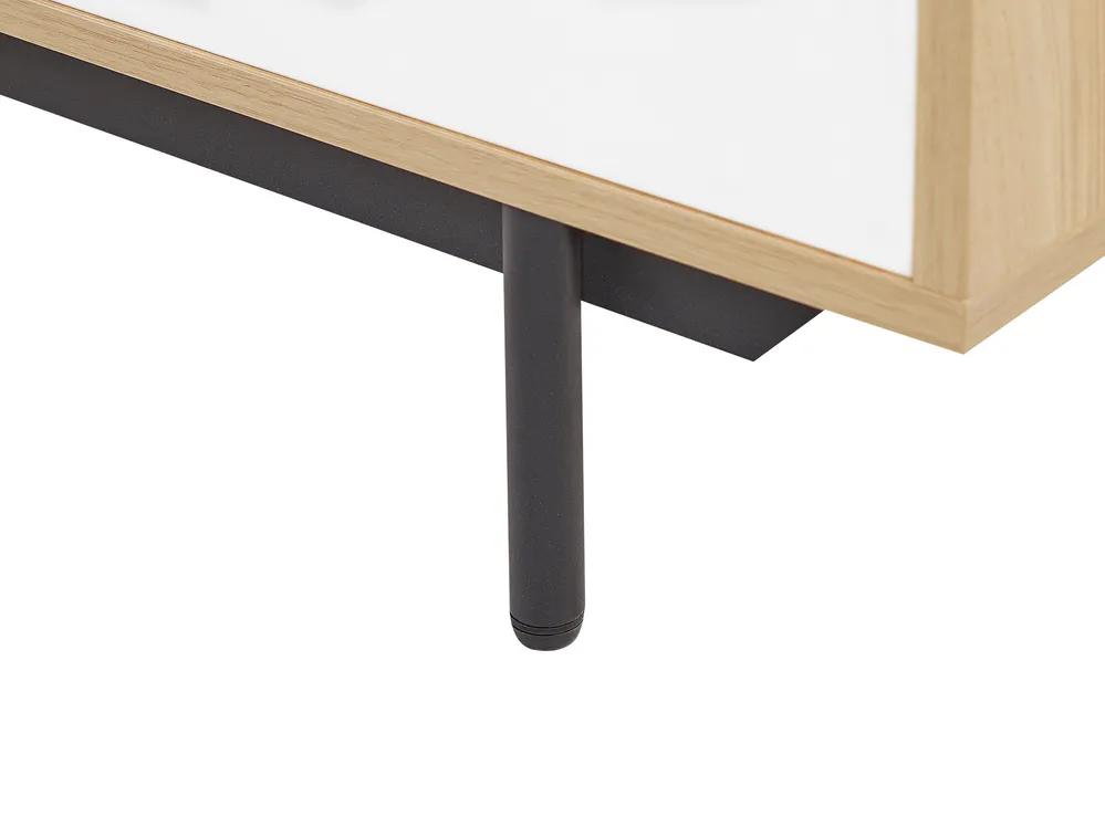 2 Door Sideboard ITACA Brown/ White_789820