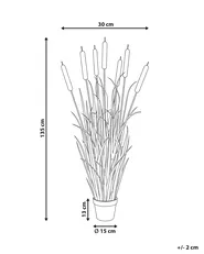 Kunstpflanze BULRUSH 135 cm Grün_1103921