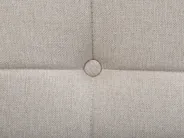 Bett verstellbar Stoff DUKE 90 x 200 cm Beige_734483