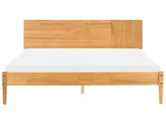 Schlafzimmer Set Kiefernholz FLAVIGNAC 180 x 200 cm Hellbraun_1118553