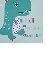 Leinwand 3er Set BINGUI 30 x 30 cm Kindermotiv Bunt_784838