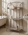 Regal VILLADOSE 60 cm 117 cm Metall Grau