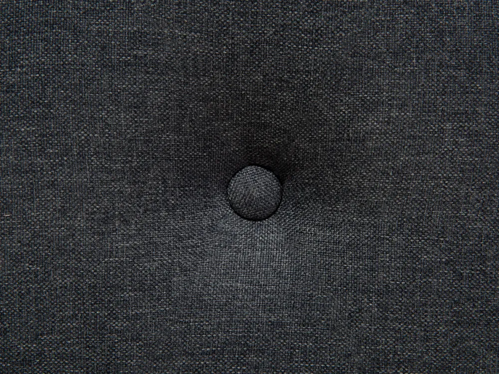 Bett mit Lattenrost Stoff SAVERNE 160 x 200 cm Dunkelgrau_708211
