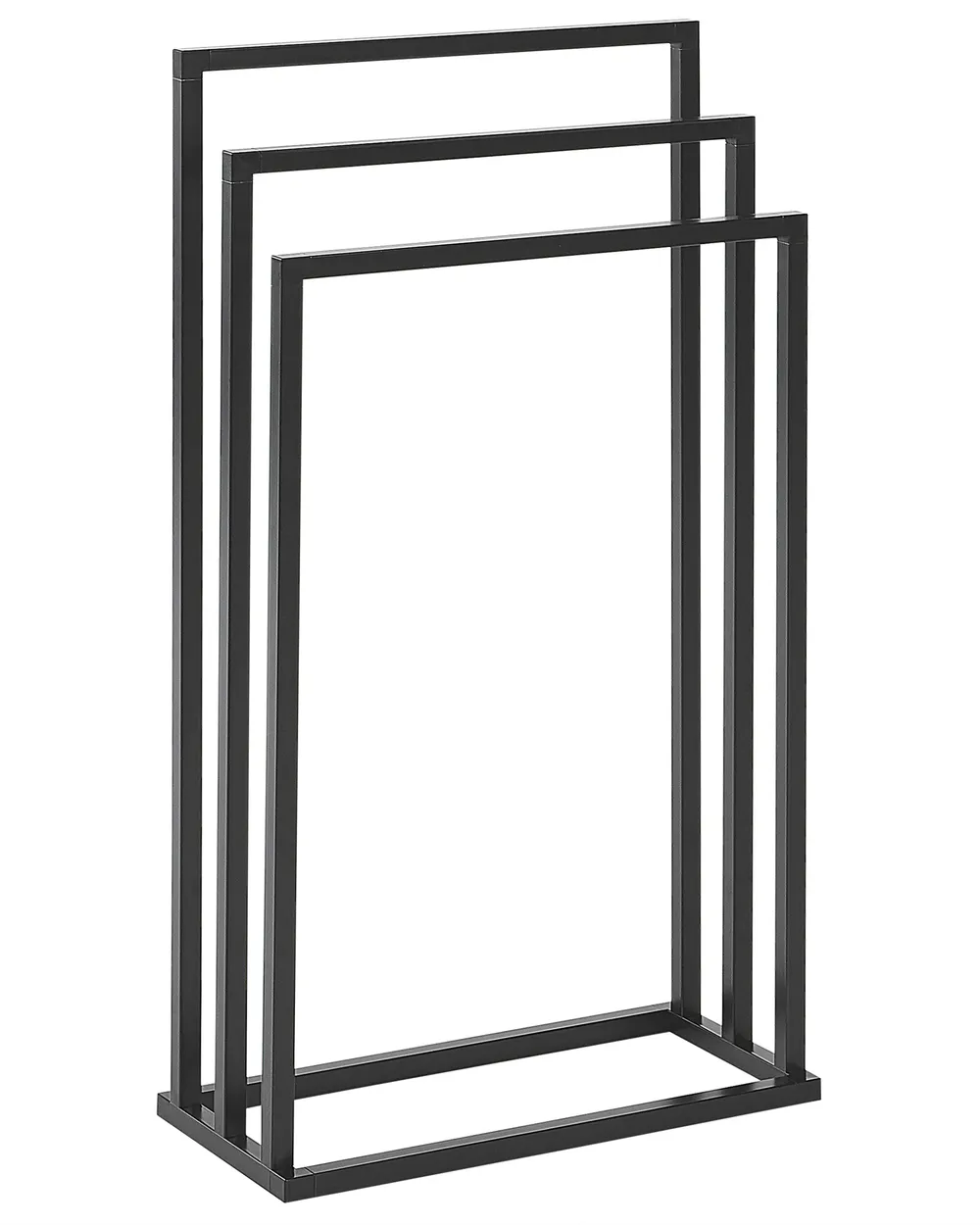 Handtuchständer CHARRAS Metall Schwarz