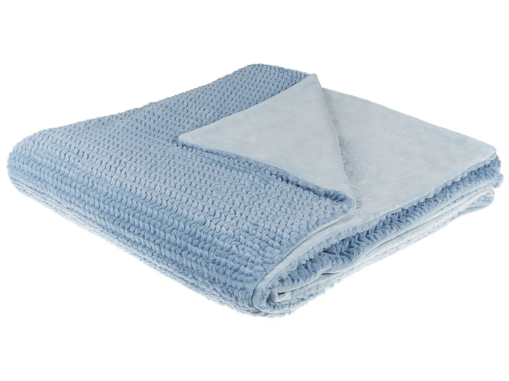 Kuscheldecke BJAS 200 x 220 cm Blau