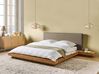 Bed Boucle ZEN 160 x 200 cm (EU King Size) Natural Ash Wood