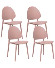 Gartenstuhl 4er Set CEARA Rosa_1069692