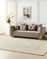 Teppich NAKUS Hellbeige 300 x 400 cm_1156566