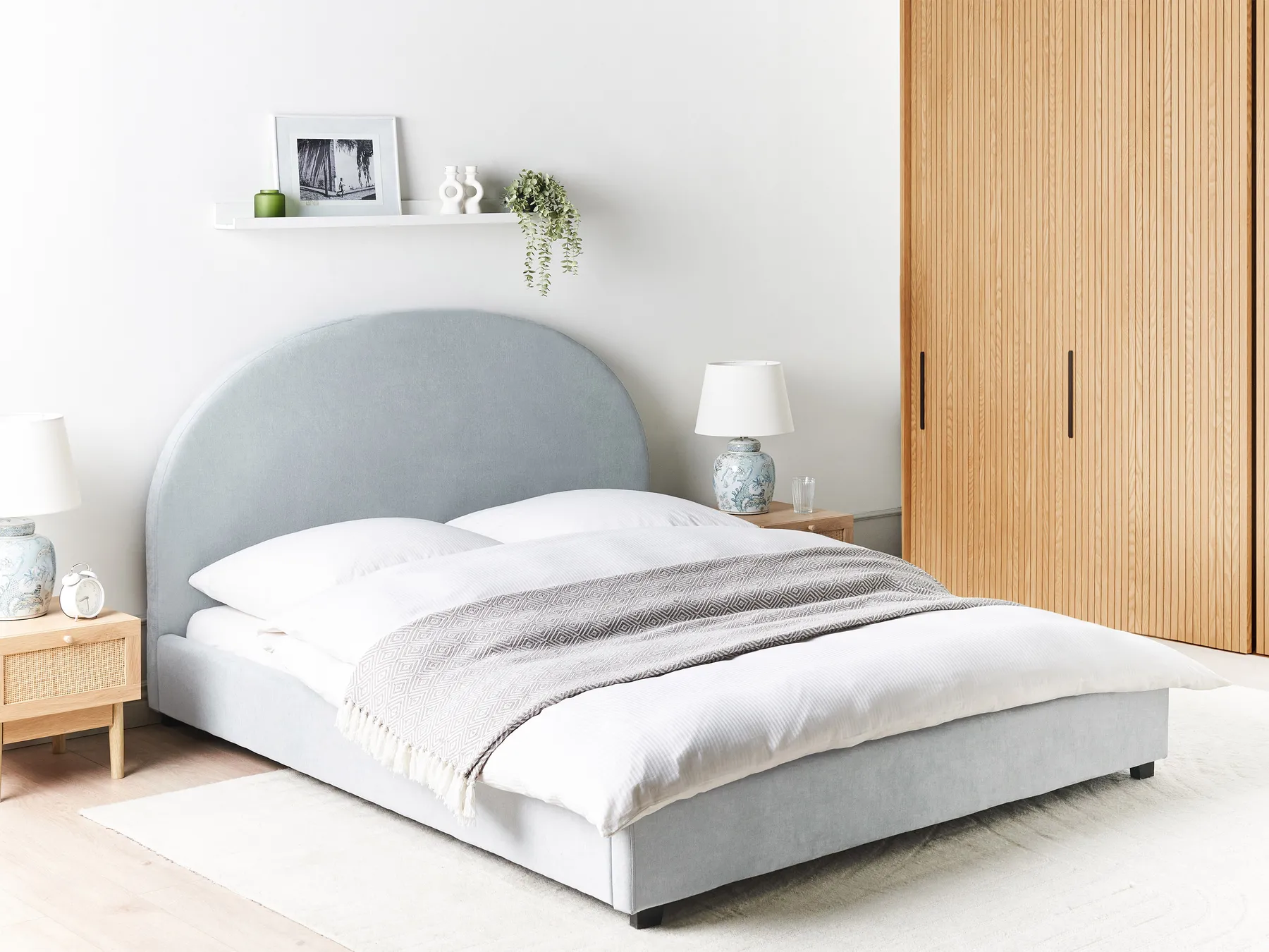 Waterbed Fabric VAUCLUSE 140 x 200 cm (EU Double) Light Blue_968886