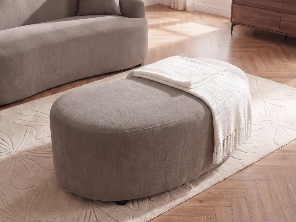 Ottomane AMAL Stoff Taupe_1154534