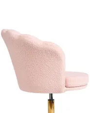 Desk Chair MONTICELLO Boucle Pastel Pink_1099036